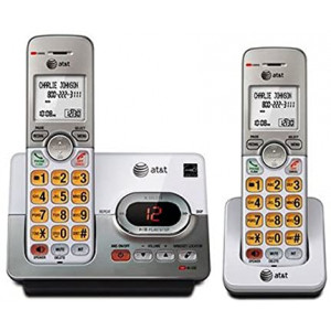 ATandT EL52203 2 Handset Cordless Answering System with Caller ID/Call Waiting