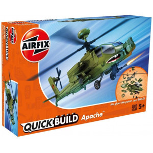 Airfix Quickbuild Boeing Apache Airplane Model Kit