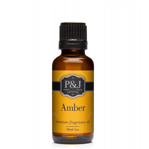 PandJ Trading Amber Fragrance Oil - Premium Grade  Scented Oil - 30ml
