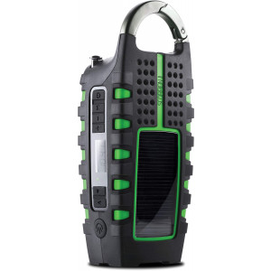 Eton Rugged Multipowered Portable Emergency Weather Radio and Flashlight