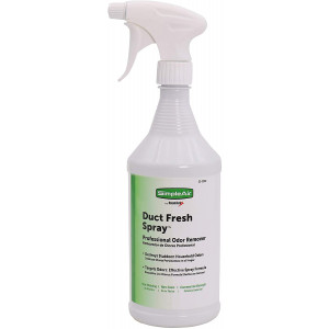 SimpleAir SC-3200 Duct Fresh Spray HVAC Air Freshener, Cleaner, Deodorizer Non Toxic for Odor Block, 32 Oz