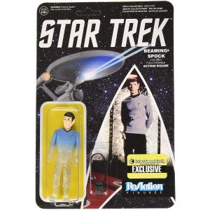 Star Trek: The Original Series Beaming Spock Reaction 3 3/4-Inch Retro Action Figure - Limited Edition