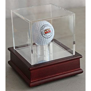 Display Stand Golf Ball Display Case for a Trick or Novelty Golf Ball (Ball not Included), GB13