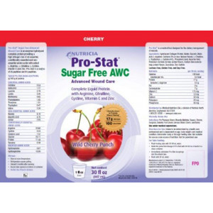Pro-Stat Sugar Free AWC, Wild Cherry Punch, 30 fl oz by Pro-Stat