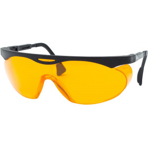 Uvex Skyper Blue Light Blocking Computer Glasses with SCT-Orange Lens, (S1933X), S1933X-3 (3 Count)