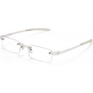 Rimless Reading Glasses - Men and Women Lightweight Readers