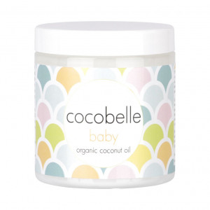 Cocobelle Baby Pure and Gentle Premium 100% Organic Virgin Coconut Oil for Babies  Perfect for Dry Skin, Eczema, Scalp/Cradle Cap, Bottom Balm, Nappy Rash Balm, Sores, Flaky Skin and Baby Massage Oil