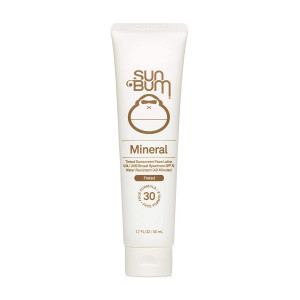 Sun Bum Mineral SPF 30 Tinted Sunscreen Face Lotion | Vegan and Reef Friendly (Octinoxate and Oxybenzone Free) Broad Spectrum Natural Sunscreen with UVA/UVB Protection | 1.7 oz