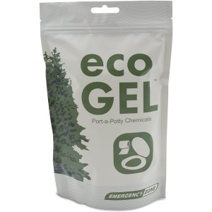 Eco Gel Port-A-Potty and Emergency Toilet Chemicals, Eco-Friendly Liquid Waste Gelling and Deodorizing Powder. Available in Single, 2, 3, 4, 30, and Case Packs