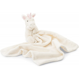 Jellycat Bashful Unicorn Baby Security Blanket