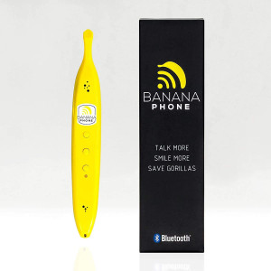 Banana Phone Wireless Handset and Bluetooth Speaker for iPhone and Android Mobile Phones