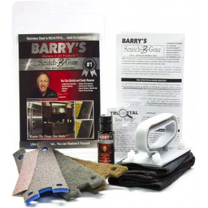 Barry's Restore It All Products - Scratch-B-Gone Homeowner Kit | The #1 selling kit used to remove scratches, rust, discoloration and more from non-coated Stainless Steel!
