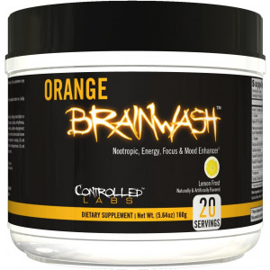 Controlled Labs Orange Brainwash 20 Serving, Lemon Frost, 0.5 Pound