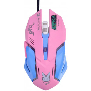 OW Mouse Breathing LED Backlit Gaming Mouse D.VA Genji Reaper Wired USB Computer Mouse for PCand Mac E-sports Gamers