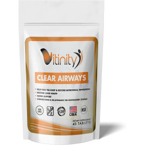 Lung Cleanse for Smokers - Clear Your Airways Respiratory Support Supplement-Natural Lung Health Complex-Lung Detox for Those with Breathing,Asthma,Seasonal Allergy Relief Seekers (15 Day)