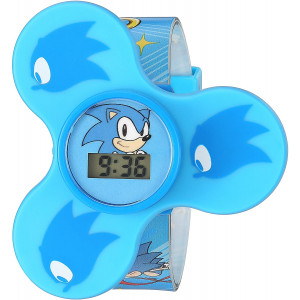 Sonic the Hedgehog Quartz Plastic Strap, Blue, 15.5 Casual Watch (Model: SNC4016)