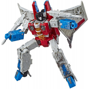 Transformers Toys Generations War for Cybertron Voyager Wfc-S24 Starscream Action Figure - Siege Chapter - Adults and Kids Ages 8 and Up, 7"