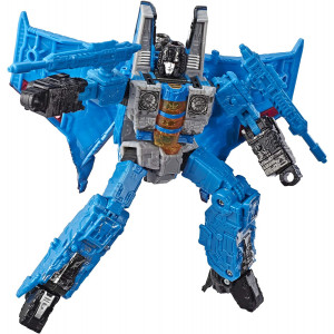 Transformers Toys Generations War for Cybertron Voyager WFC-S39 Thundercracker Action Figure - Siege Chapter - Adults and Kids Ages 8 and Up, 7-inch