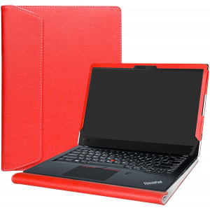 Alapmk Protective Case for 14 Inch Lenovo ThinkPad T14 T14s P14s T490 T495 T495s T490s T480s/ThinkPad P43s Laptop(Not fit thinkpad T480),Red