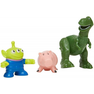 Fisher-Price Imaginext Toy Story Rex, Ham and Alien,Multi Color