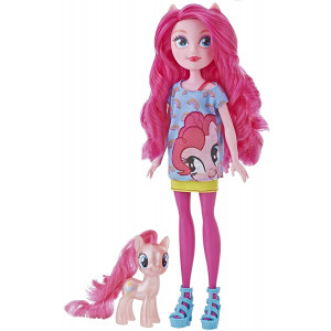 My Little Pony Equestria Girls Through The Mirror Pinkie Pie -- 11" Fashion Doll with Pink Pony Figure, Removable Outfit and Shoes, Ages 5+