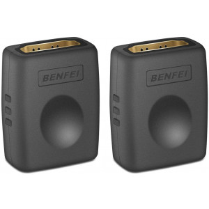 BENFEI HDMI Coupler, HDMI Female to Female Adapter for Extending HDMI Devices - 2 Pack