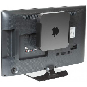 HIDEit MiniU Mac Mini Mount - Mount for Mac Mini (Black) - US Patented Wall Mount, Under Desk Mount and VESA Mount - No Ugly Tabs or Unnecessary Bulk - Designed in The USA