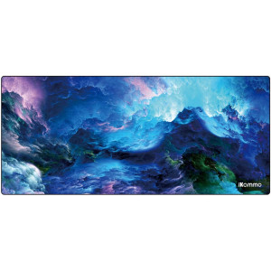 Large Gaming Mouse Pad/Mat Extended Computer Mouse Pad Large Desk Pad XXL Big Office Desk Mouse Mat/Pad with Waterproof Surface-Optimized Gaming Surface,35.415.70.8(XXL-044, Blue Clouds)