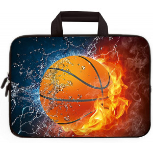 11" 11.6" 12" 12.1" 12.5" inch Laptop Carrying Bag Chromebook Case Notebook Ultrabook Bag Tablet Cover Neoprene Fit Samsung Google Acer HP DELL Lenovo Asus (11 11.6 12.1 12.2 inch, Basketball)