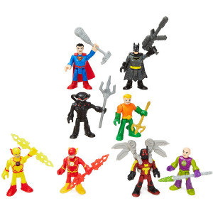 Fisher-Price Imaginext DC Super Friends Super-hero Showdown Figure Set [Amazon Exclusive]