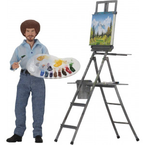 NECA Bob Ross 8 Inch Clothed Action Figure