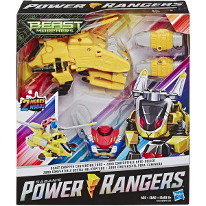 Power Rangers PRG BMR Beast Chopper CONVERTING Zord