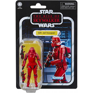Star Wars The Vintage Collection The Rise of Skywalker Sith Jet Trooper Toy, 3.75" Scale Action Figure, Kids Ages 4 and Up