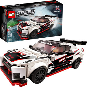 LEGO Speed Champions Nissan GT-R NISMO 76896 Toy Model Cars Building Kit Featuring Minifigure, New 2020 (298 Pieces)