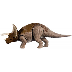 Jurassic World Sound Strike Dinosaur Action Figure, Triceratops