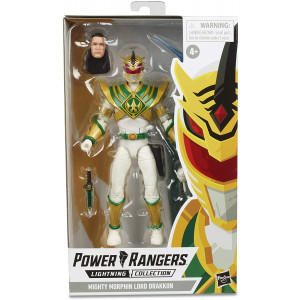 Power Rangers Lightning Collection 6" Mighty Morphin Lord Drakkon Collectible Action Figure Toy Inspired by Shattered Grid Comics