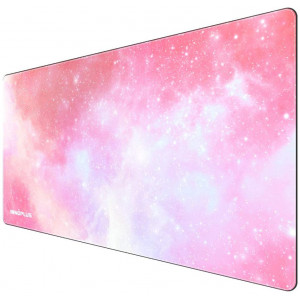 Gaming Mouse Pad, Large Mouse Pad XL Pink, Mouse Pads for Computers 31.515.75In, Large Extended Gaming Keyboard Mouse Pads, Big Desk Mouse Mat Designed for Gaming Surface/Office, Durable Edges