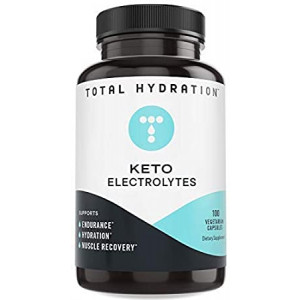 Keto Electrolytes Plant Based Keto Electrolyte Supplement Hydration Multiplier and Potassium Magnesium Supplement Keto Salts Electrolyte Tablets | 100 Vegan Friendly Electrolyte Pills