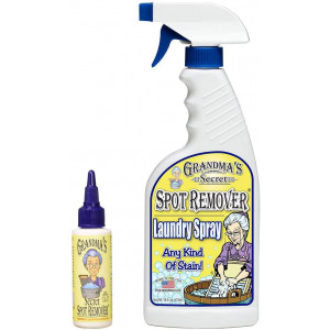 Grandma's Secret Spot Remover Laundry Spray - 16 oz and 3 oz Travel Size Combo