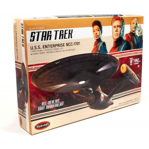 Polar Lights Star Trek Discovery U.S.S. Enterprise 2T 1:1000 Scale Set Prop Replica Model Kit