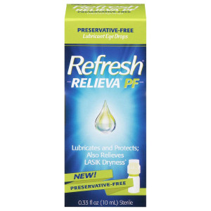 Refresh Relieva PF Lubricant Eye Drops