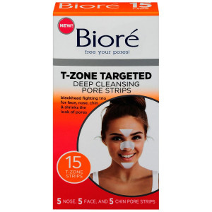 Biore T-Zone Targeted Deep Cleansing Pore Strips