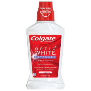 Colgate Optic White Mouthwash Refreshing Mint