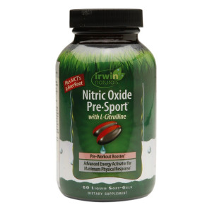 Irwin Naturals Nitric Oxide Pre-Sport with L-Citrulline, Softgels