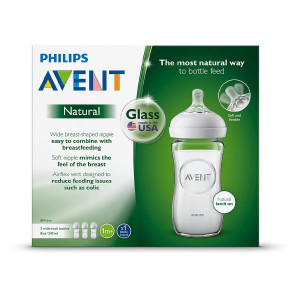 Philips Avent Natural Glass Baby Bottle