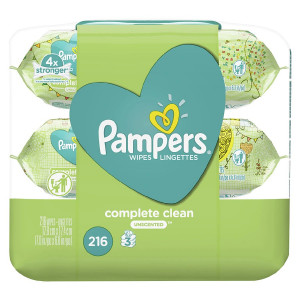 Pampers Baby Wipes Unscented