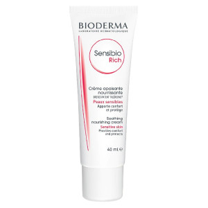 BIODERMA Sensibio Rich Soothing Moisturizing Cream- Sensitive to Intolerant Skin