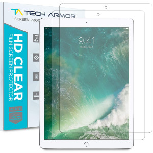 iPad Pro (12.9" ) Screen Protector, Tech Armor Anti-Glare/Anti-Fingerprint Apple iPad Pro 12.9-inch Film Screen Protector [2-Pack]