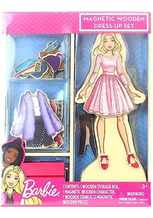 Barbie Magnetic Wooden Dress Up