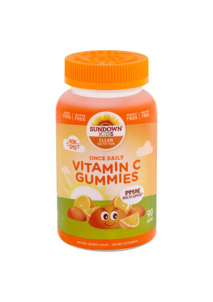 Sundown Kids Vitamin C Gummies Dietary Supplement, 90 count